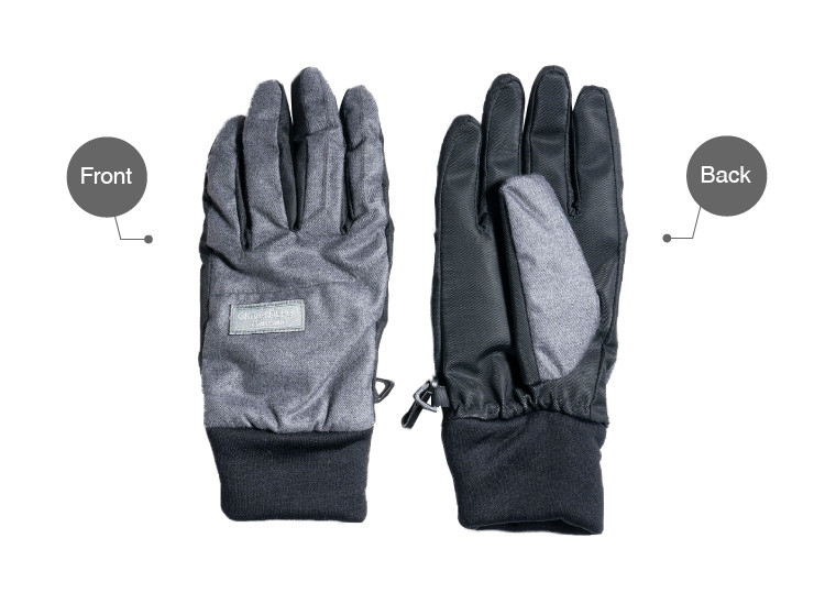 デニム調　グレー