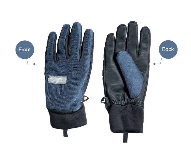 デニム調　ネイビー