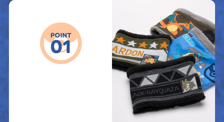 クールなルカリオとリザードン柄