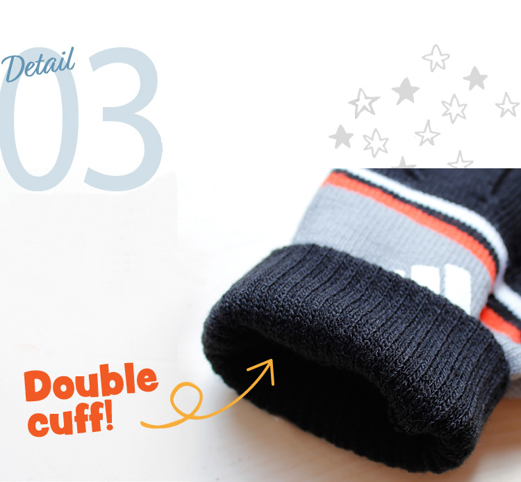 カフス部分は二重構造