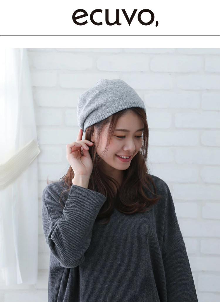 ベレー帽 ecuvo,AW 大人サイズ サムネ