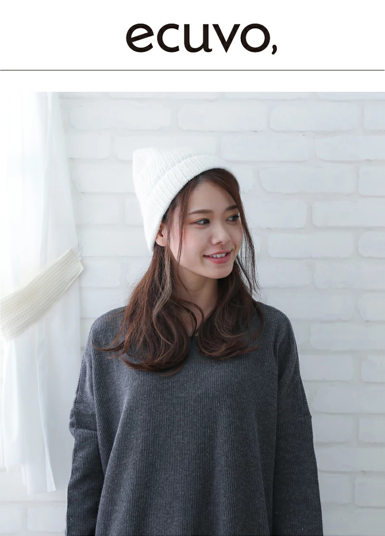 ecuvo,AW ニット帽 大人サイズ