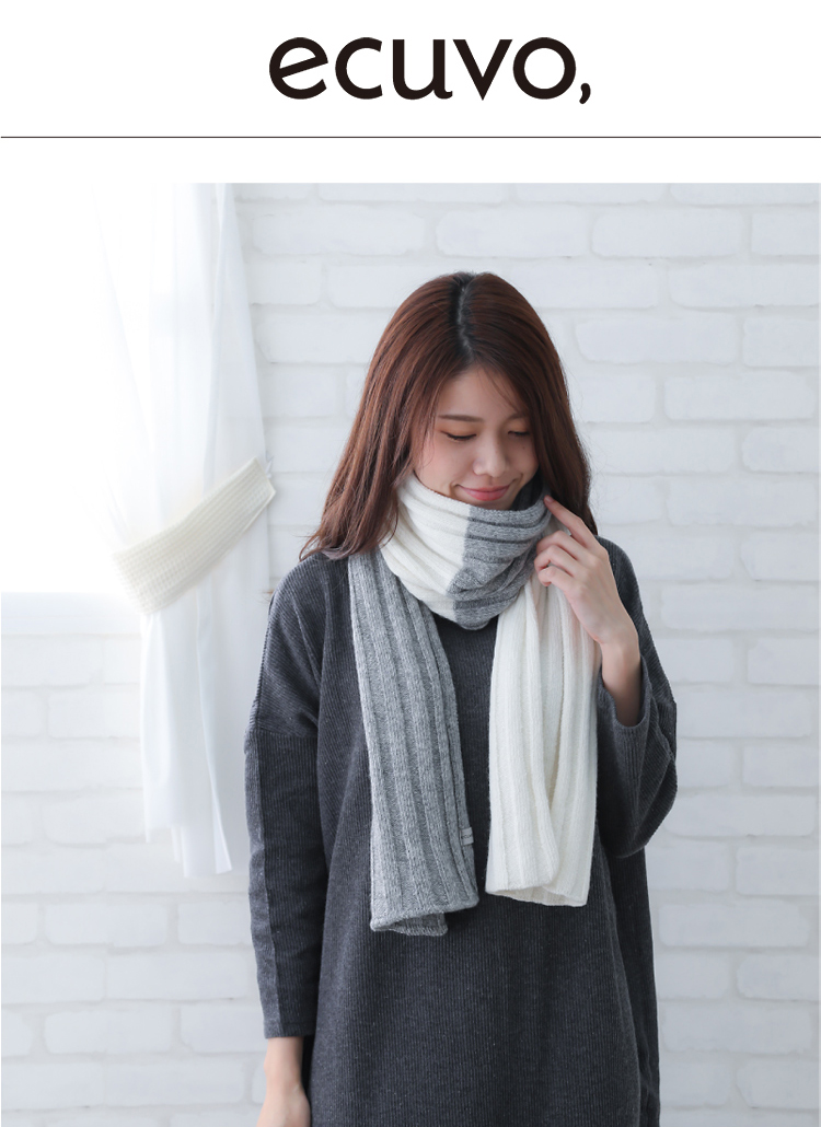 エクボ ロングマフラーレディース＆メンズ