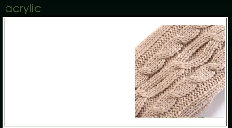 アクリル繊維100％のカジュアル手袋