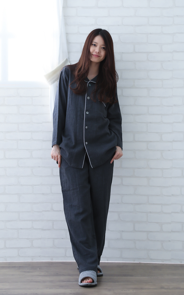 着用イメージ-グレー正面