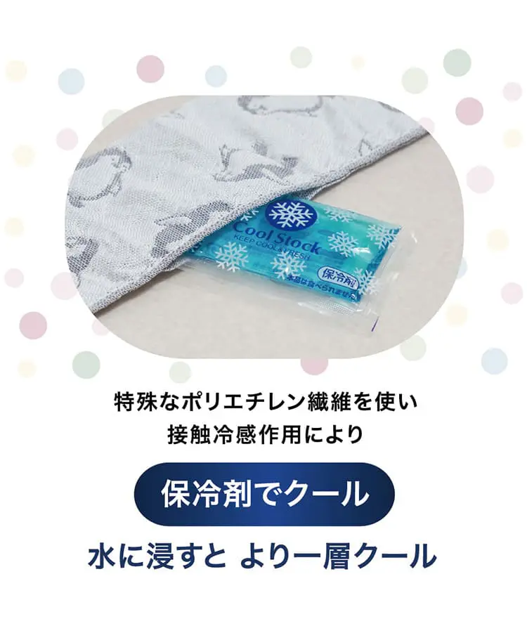 保冷剤でクール
