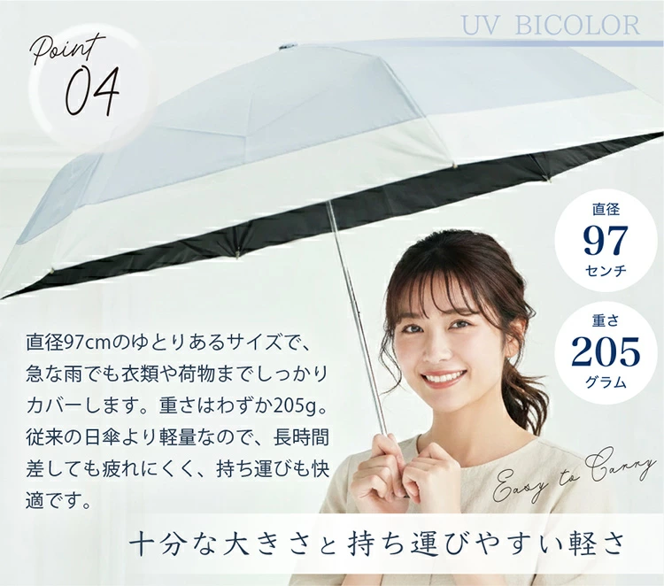 十分な大きさと持ち運びやすい軽さ