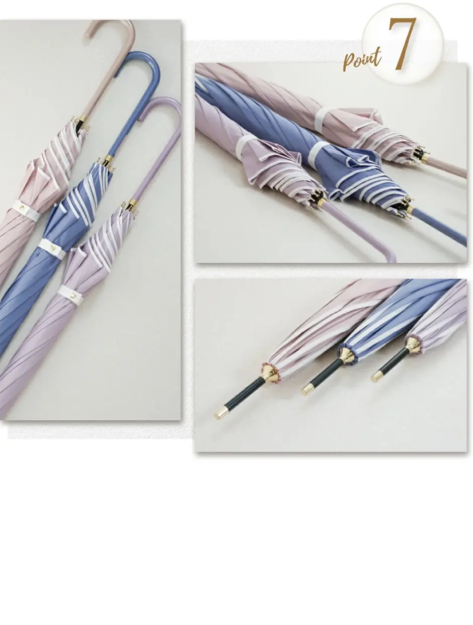 プレゼントにおすすめの傘を紹介する説明画像。末広がりの形が縁起が良いとされ、実用性も意識した贈り物イメージ