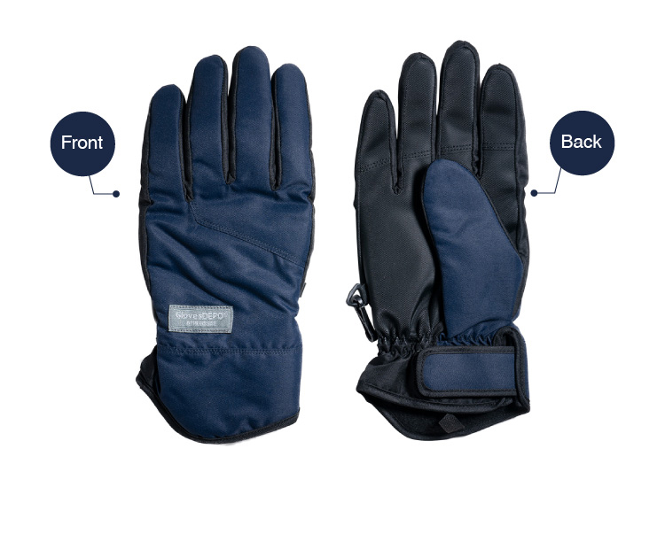 ラインカット　ネイビー