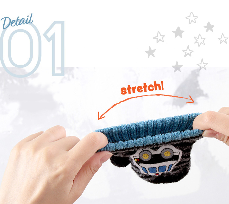 商品説明１：抜群のフィット感とあたたかさ