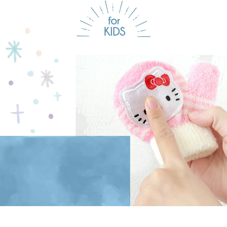 商品概要：機能性にも優れたかわいいキャラクターのあったかミトン手袋