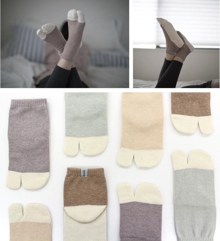 ecuvo,SS足袋ソックス　イメージ写真