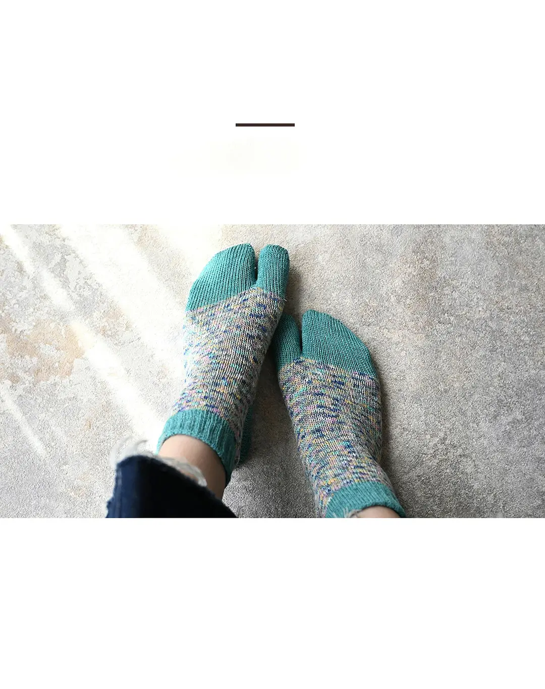 季節を問わず履きやすいリネンソックス足袋タイプの機能紹介。ムレに配慮したさらっとした履き心地のレディース靴下