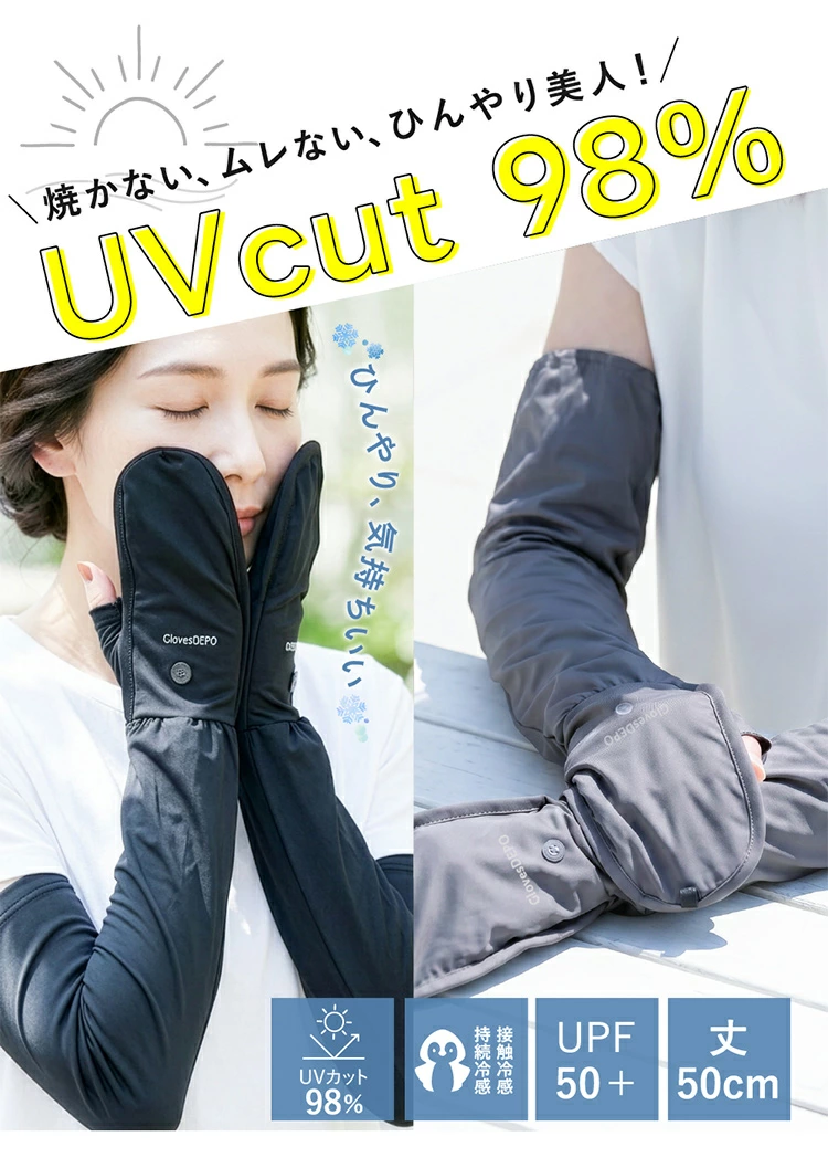 UVカット98%