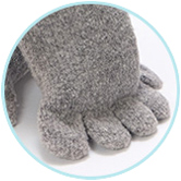 5本指構造だからムレ防止