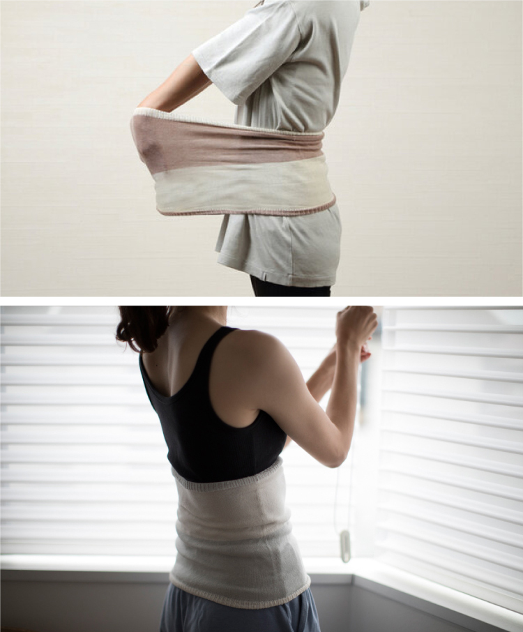 長時間着用してても苦しくない