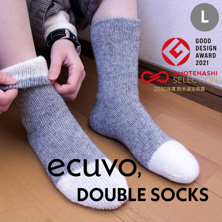 ecuvo,AW ダブルソックス Lサイズ サムネ