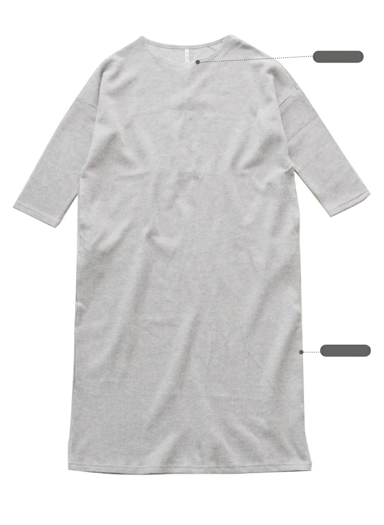 コットンリネンコクーンワンピースのこだわり