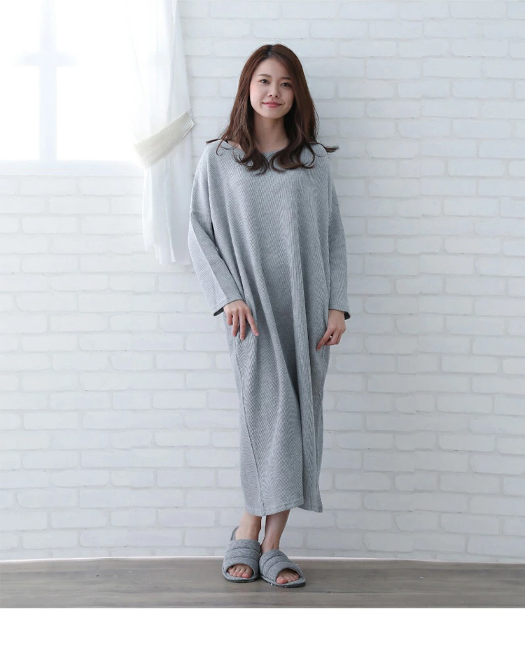 コットンリネンコクーンワンピース　サイズ感