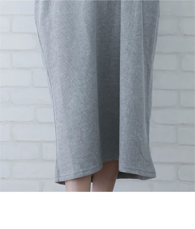 コットンリネンコクーンワンピース　コクーンシルエット