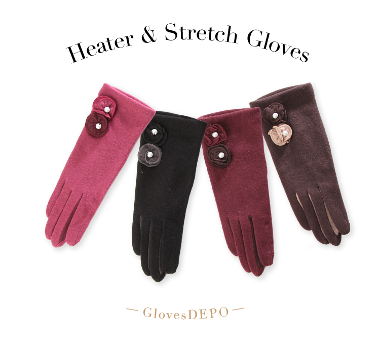 ヒーター&ストレッチグローブ