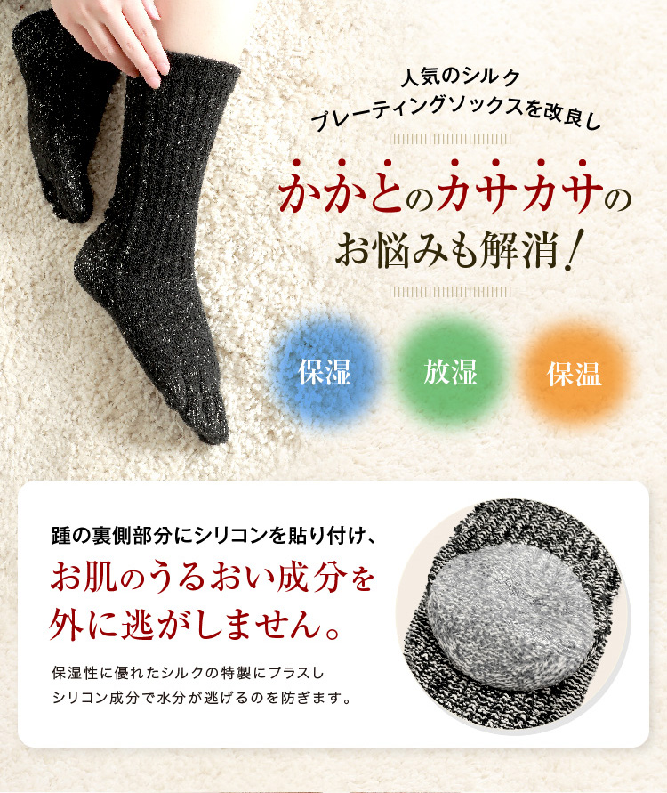 かかとのカサカサのお悩みも解消！