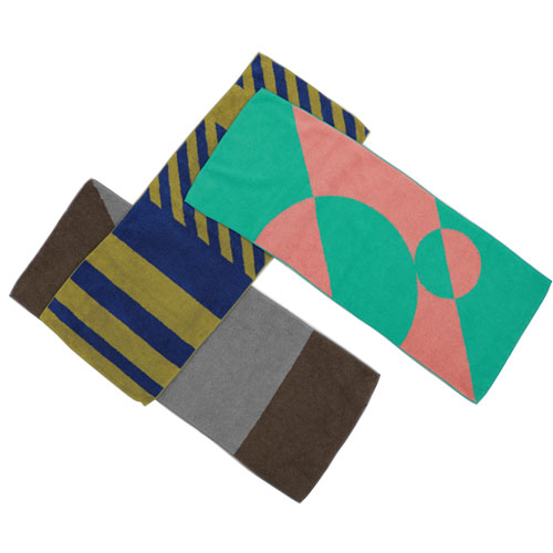 パーセントフェイスタオル 3種類の柄