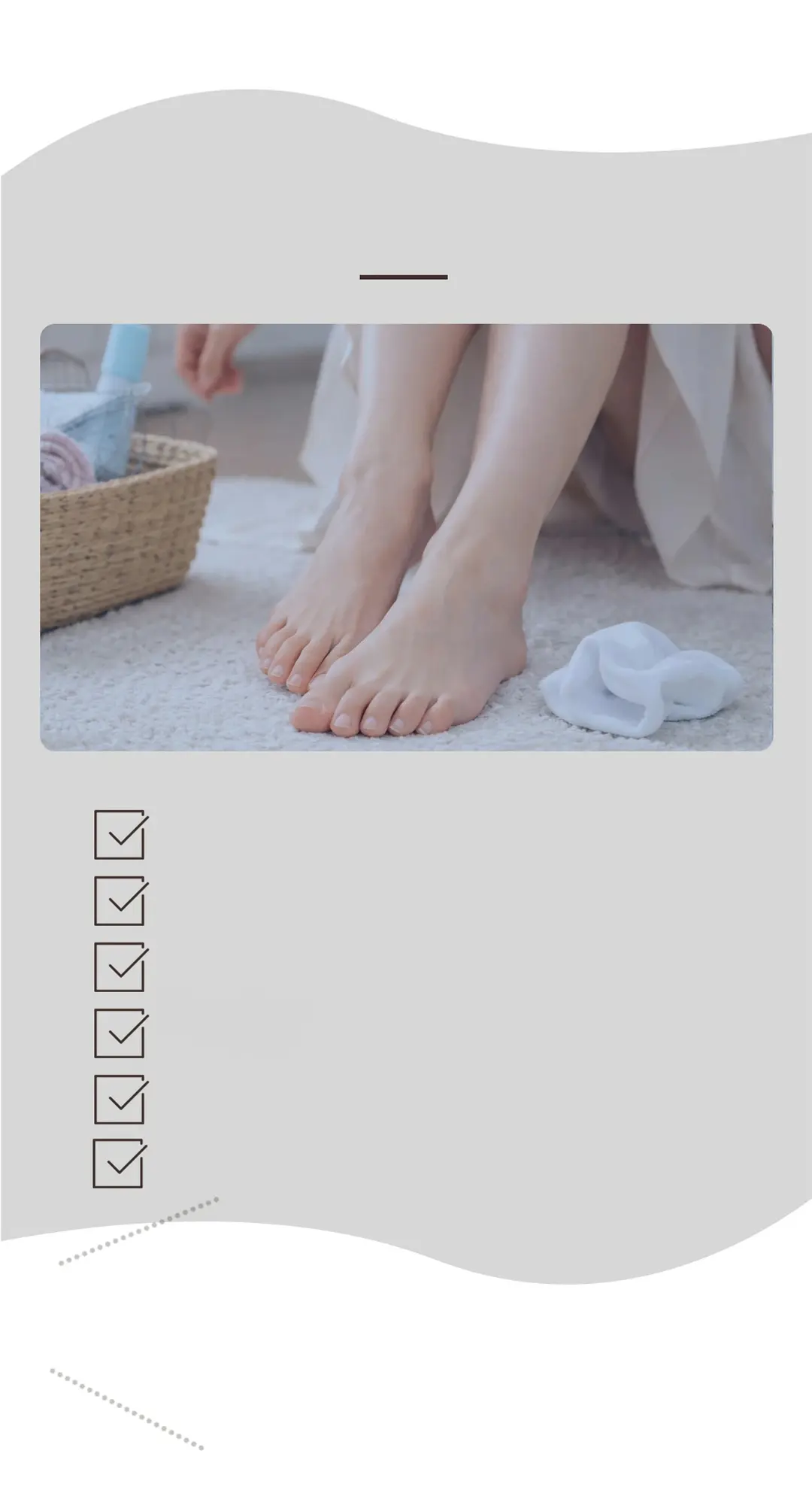 靴下のムレや締め付け感など足元のお悩みに配慮したリネンソックスの提案イメージ