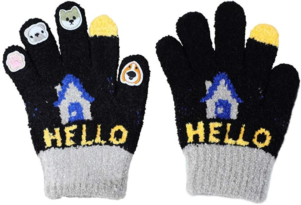 キッズ 指人形手袋 シアターブック付き 仲良しワンワン詳細