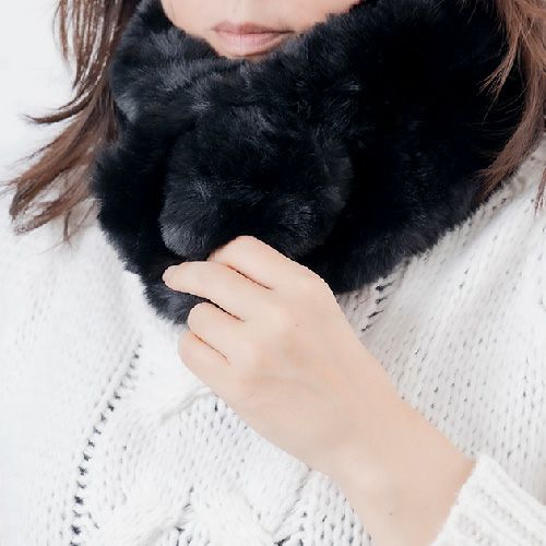 ラビットタッチネックウォーマー インサートタイプ ティペット