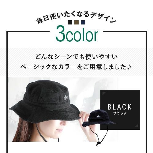 LOGOS ロゴス コットン ブーニーハット ユニセックス 帽子