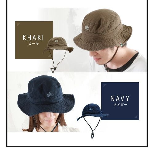 LOGOS ロゴス コットン ブーニーハット ユニセックス 帽子