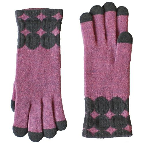 【DOT】Purple×Dark brown