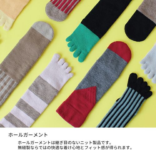 PERCENT FIVE TOE SOCKS 秋冬用 5本指ソックス パーセント詳細