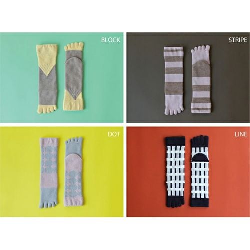 %PERCENT FIVE TOE SOCKS　4パターン
