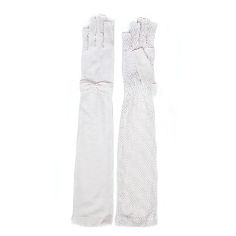 大リボン　ベージュ