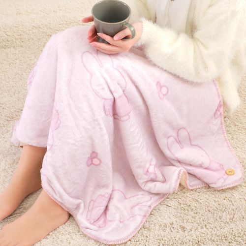 ミッフィー ひざ掛け ブランケット マフラー・ストール代わりにも詳細