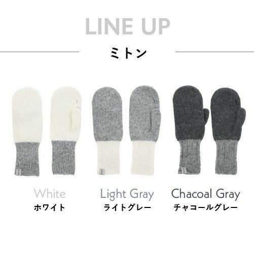 エクボ ecuvo, Mサイズ レディース ミトン 手袋 aw 秋冬詳細