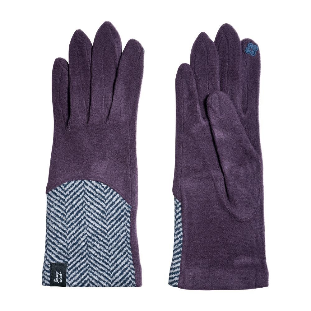 レディース ジャージ手袋 発熱 星柄 リボン シェブロン スマホ対応詳細