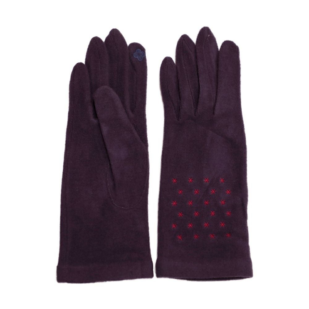 レディース ジャージ手袋 発熱 星柄 リボン シェブロン スマホ対応詳細