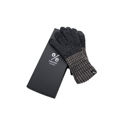 PERCENT CASHMERE GLOVES HAND WARMER パーセント カシミヤ 5本指手袋