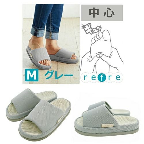 中心/Mサイズ/グレー