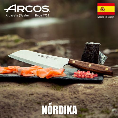 値下げ！装飾ナイフ Nordika ノルディカ 三徳ナイフ 190mm アルコス詳細｜GlovesDEPO