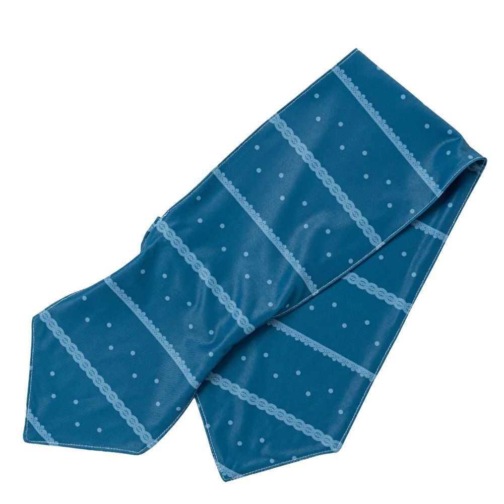 レースドットネイビー