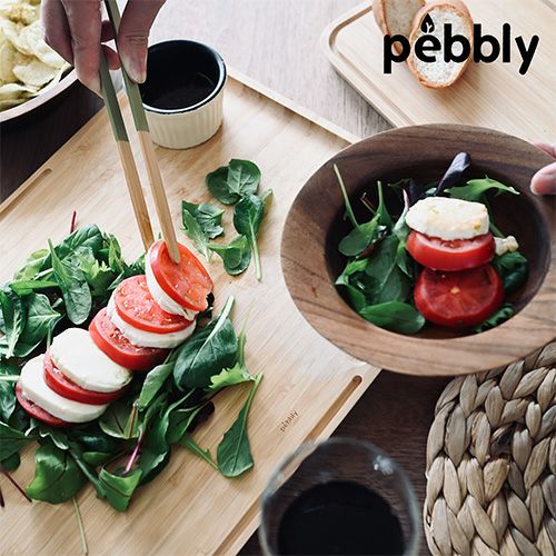 正規品】フランス pebbly 竹 カッティングボード まな板 Sサイズ詳細