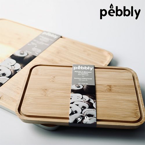 正規品】フランス pebbly 竹 カッティングボード まな板 Lサイズ詳細